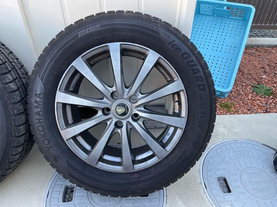 即発送　225/60R17 スタッドレス ヨコハマタイヤ アイスガード