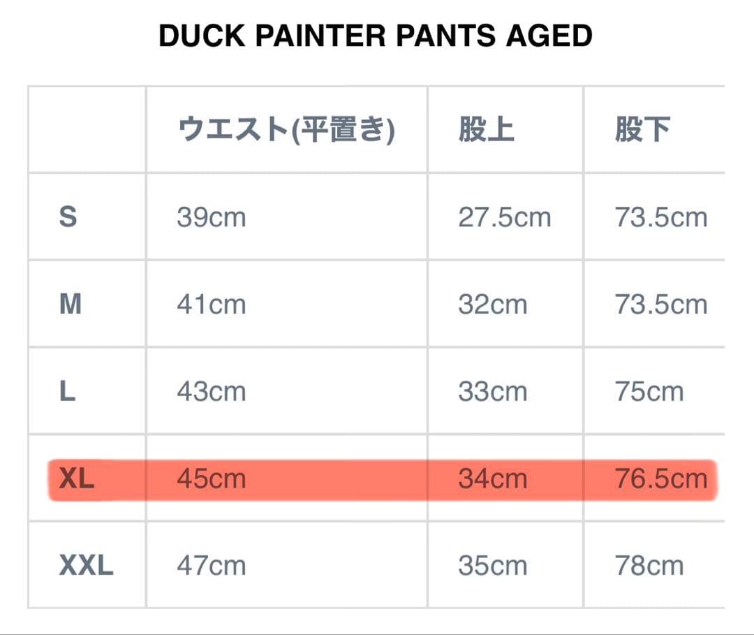 パンツ BOW WOW - DUCK PAINTER PANTS AGED