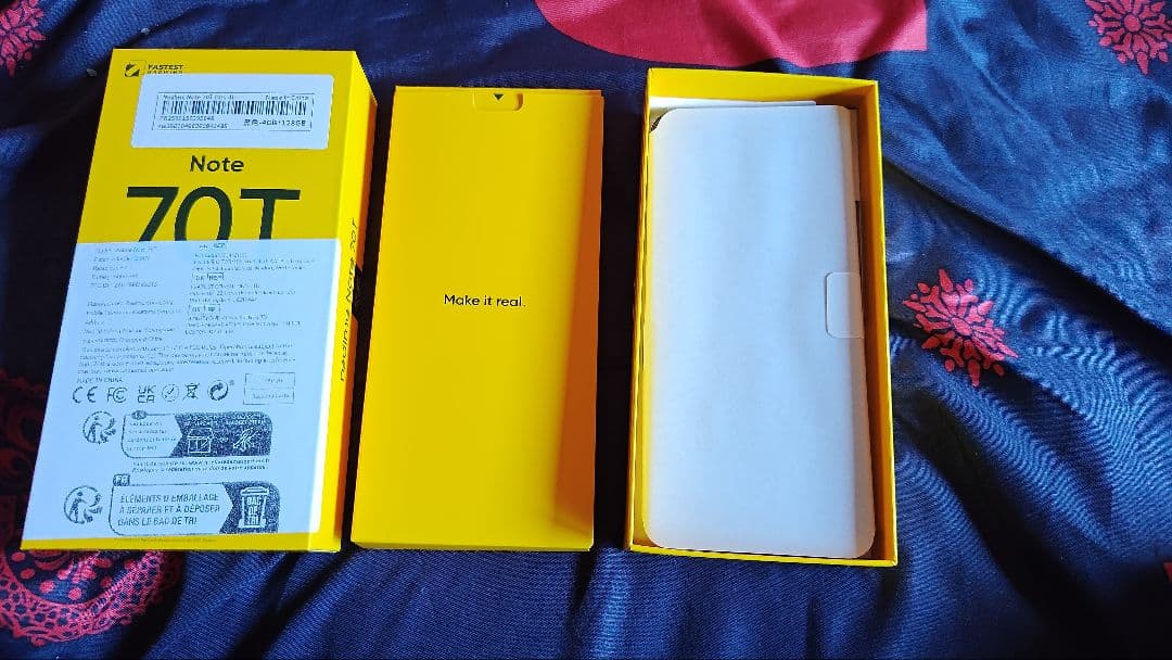 スマートフォン本体 realme Note 70T 4/128GB