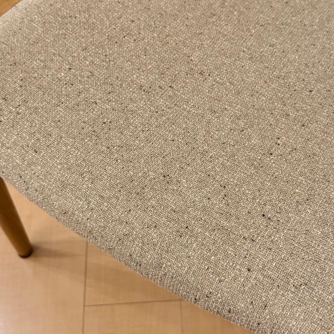 美品 シキファニチア ユナセミアームチェア ダイニングチェア 椅子 日本製 ①