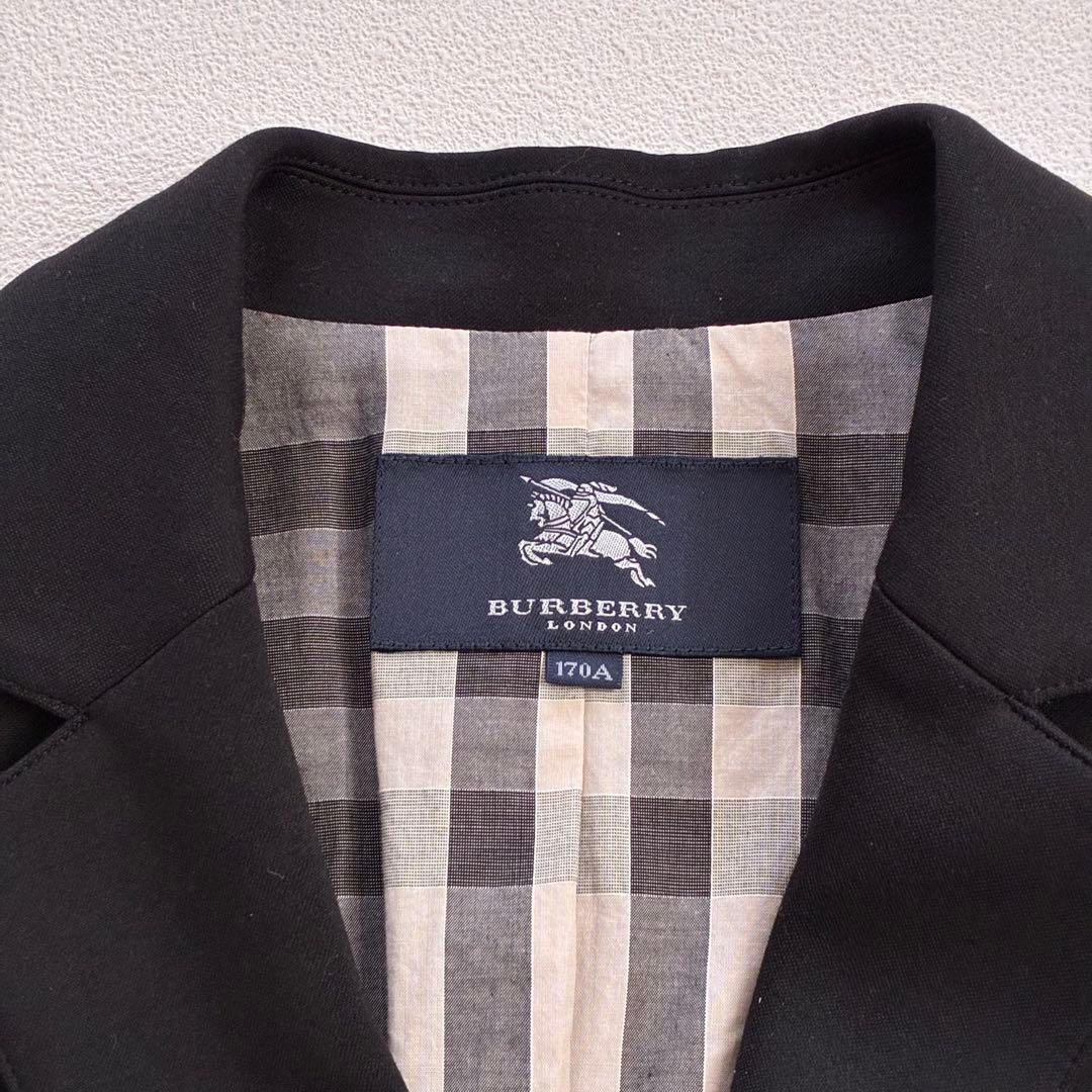 【美品】バーバリーロンドン ペプラムジャケット 170A 卒業式発表会セレモニー