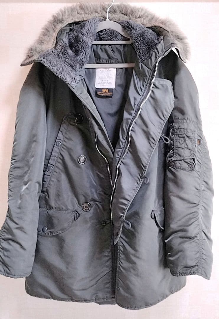 USA製 ALPHA アルファ N3B フライトジャケット 90s Mサイズ