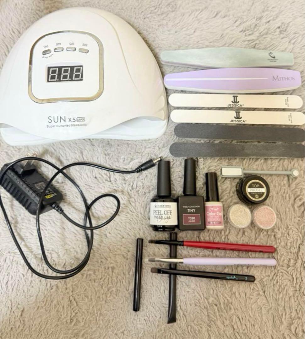 超お得　ジェルネイル品セット　ジェル検定セット　ネイリスト　プロ商材　お値下げ可