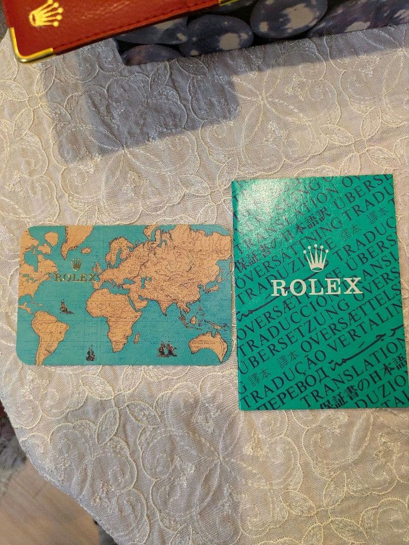 【正規】ロレックス 空箱 と付属品のセット