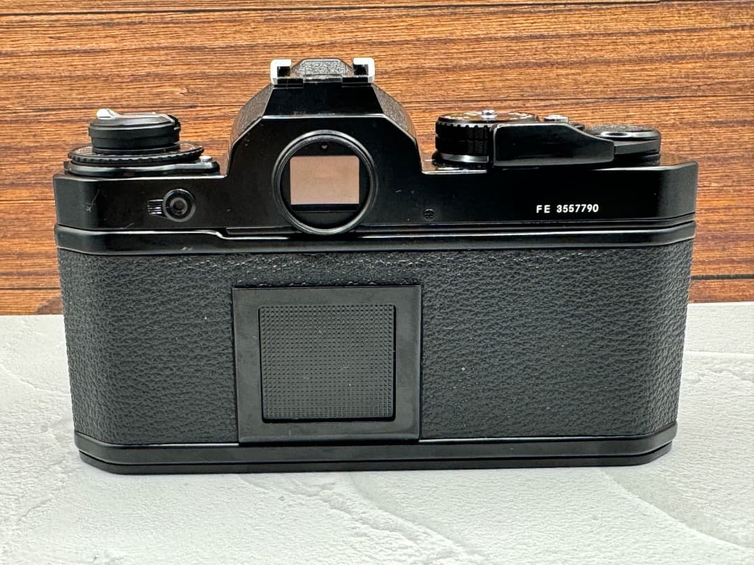 【完動美品】Nikon FE 黒ボディ｜外観良好