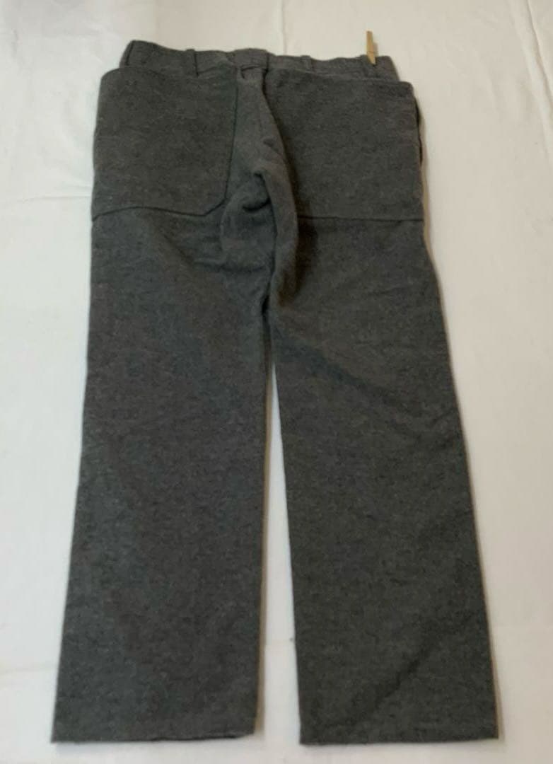 A/W ササフラス フォールリーフパンツ ウール混 ワークパンツ M