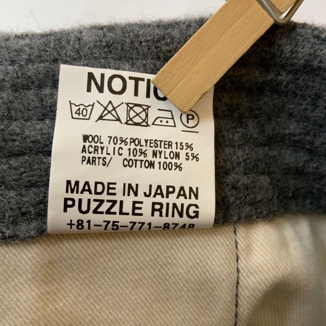 A/W ササフラス フォールリーフパンツ ウール混 ワークパンツ M