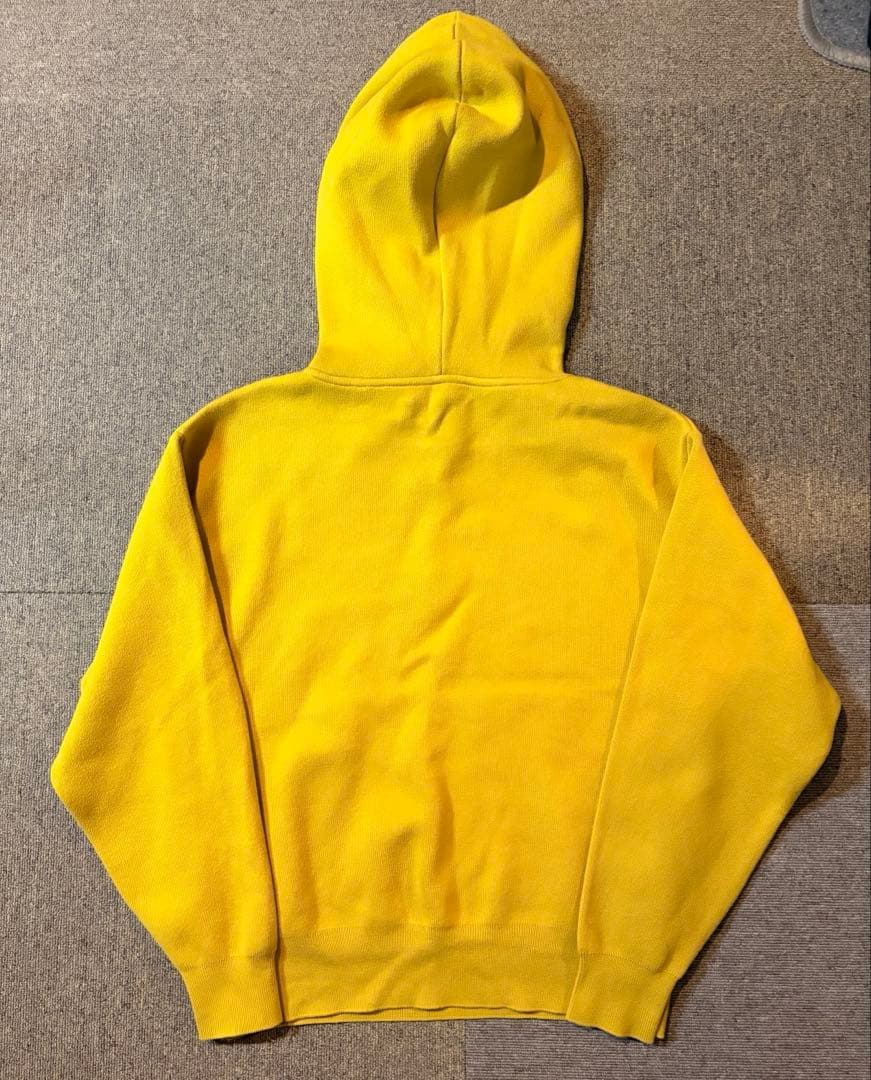 CABaN コットンカシミヤ パーカー　イエロー