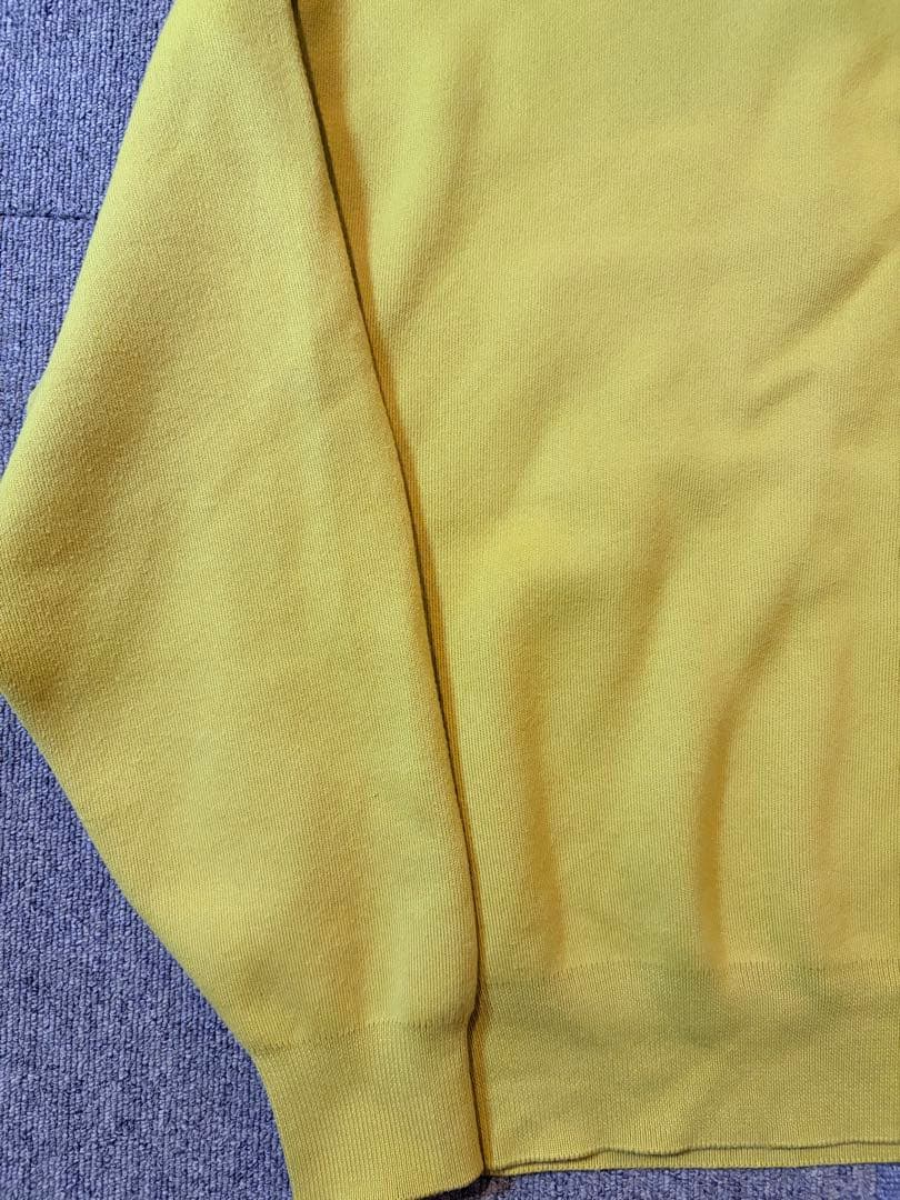 CABaN コットンカシミヤ パーカー　イエロー