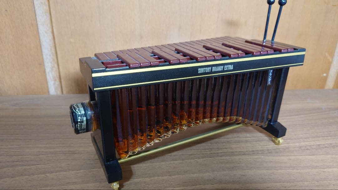 未開栓 サントリー ブランデー EXTRA 楽器 マリンバ型 40% 700ml