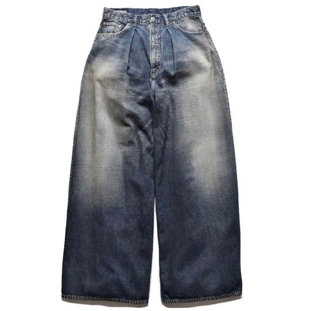 【着画あり】minedenim Giant Buggy Denim デニムパンツ