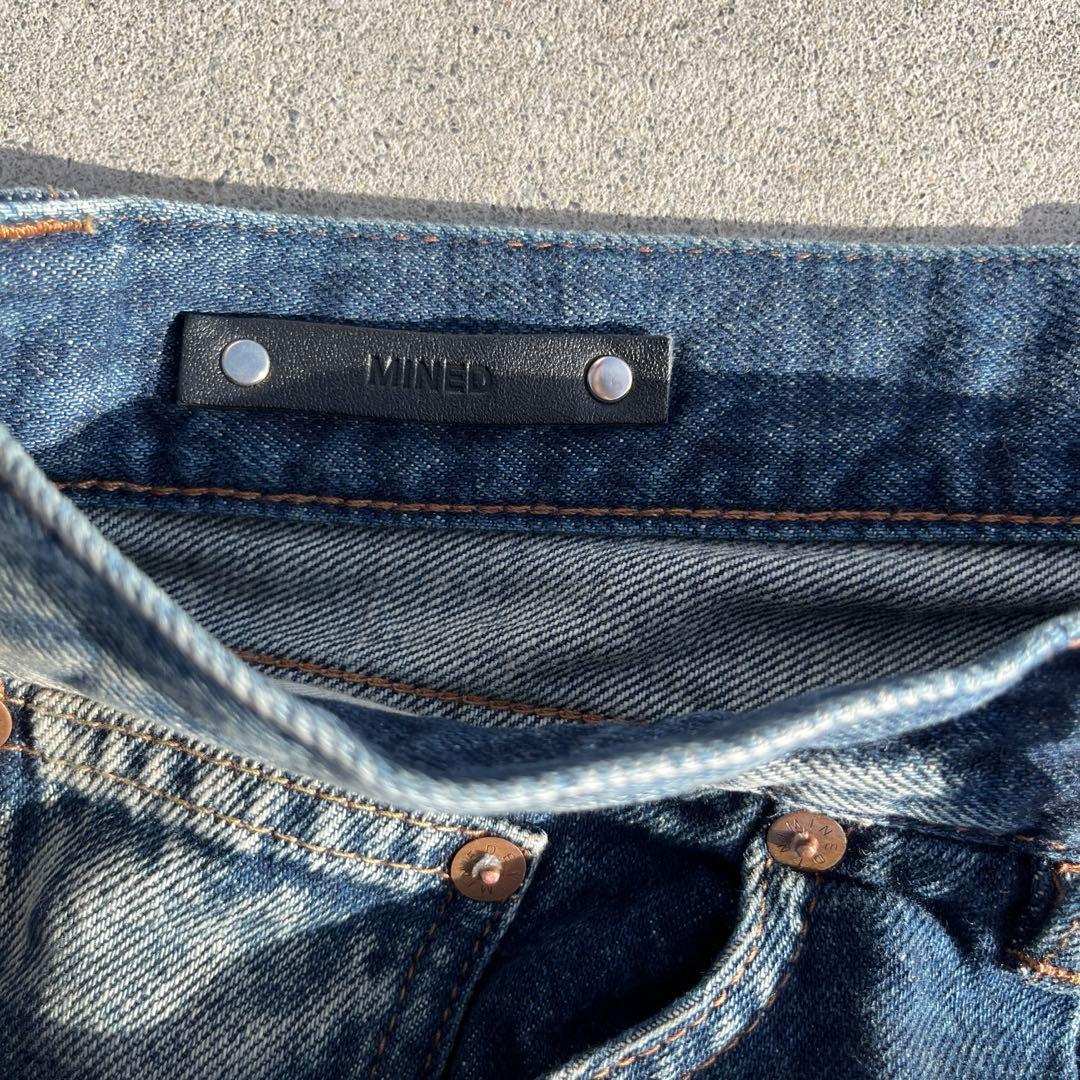 【着画あり】minedenim Giant Buggy Denim デニムパンツ