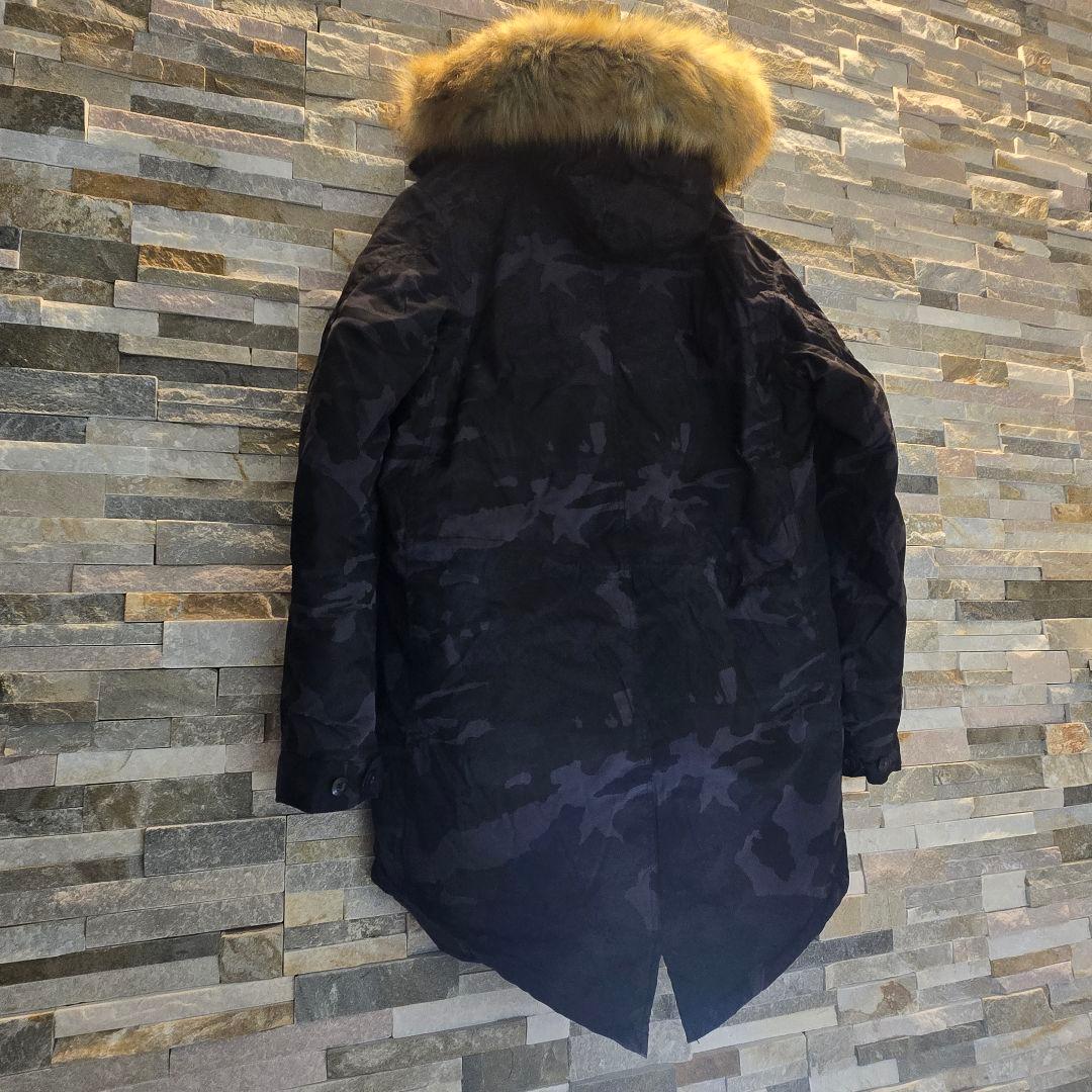 AVIREX　アヴィレックス　モッズコート　N3-B　迷彩　ファー　XL