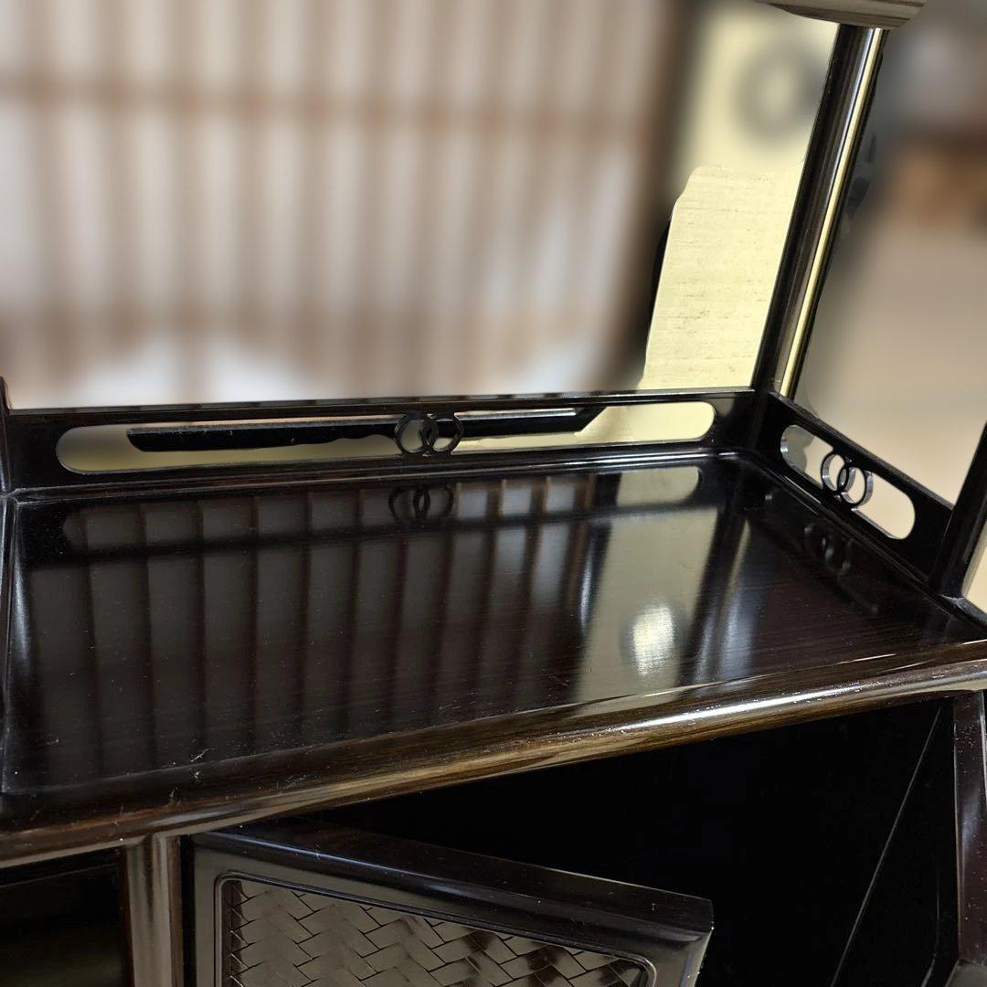 茶箪笥　　飾り棚　昭和レトロ　和家具