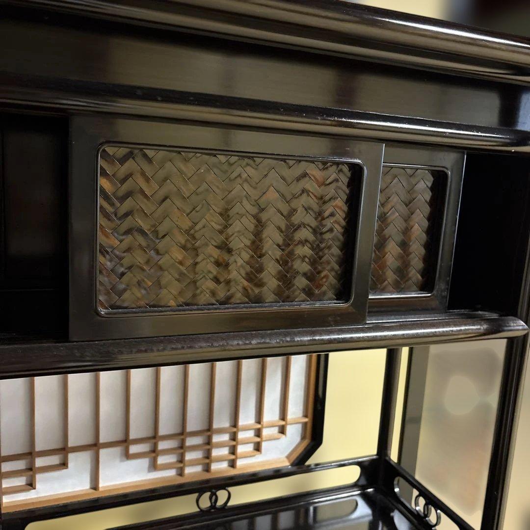 茶箪笥　　飾り棚　昭和レトロ　和家具