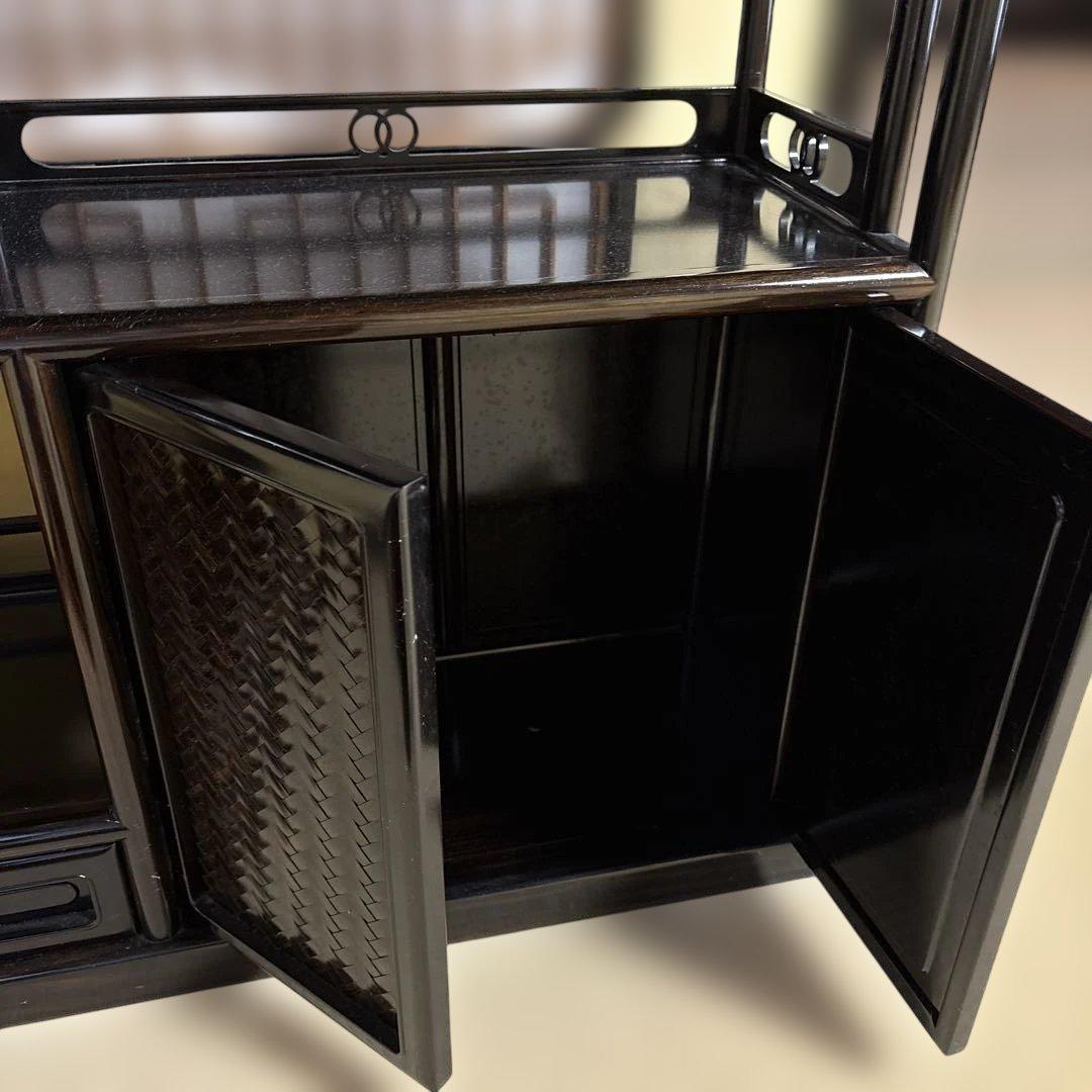 茶箪笥　　飾り棚　昭和レトロ　和家具