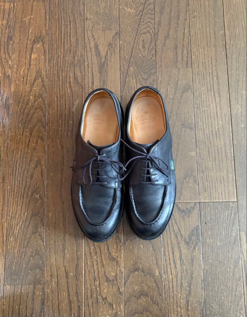 【美品・国内正規】パラブーツ Paraboot シャンボード ブラック 7