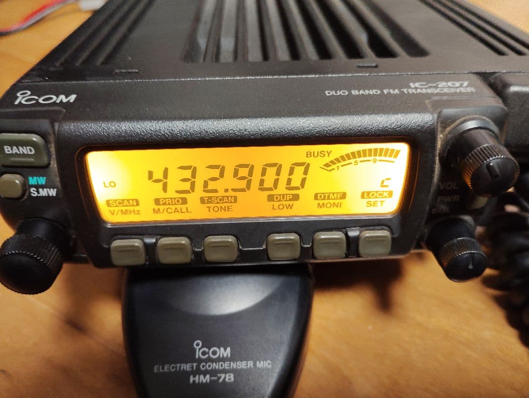 ICOM アイコム　 IC-207 デュオバンドFMトランシーバー