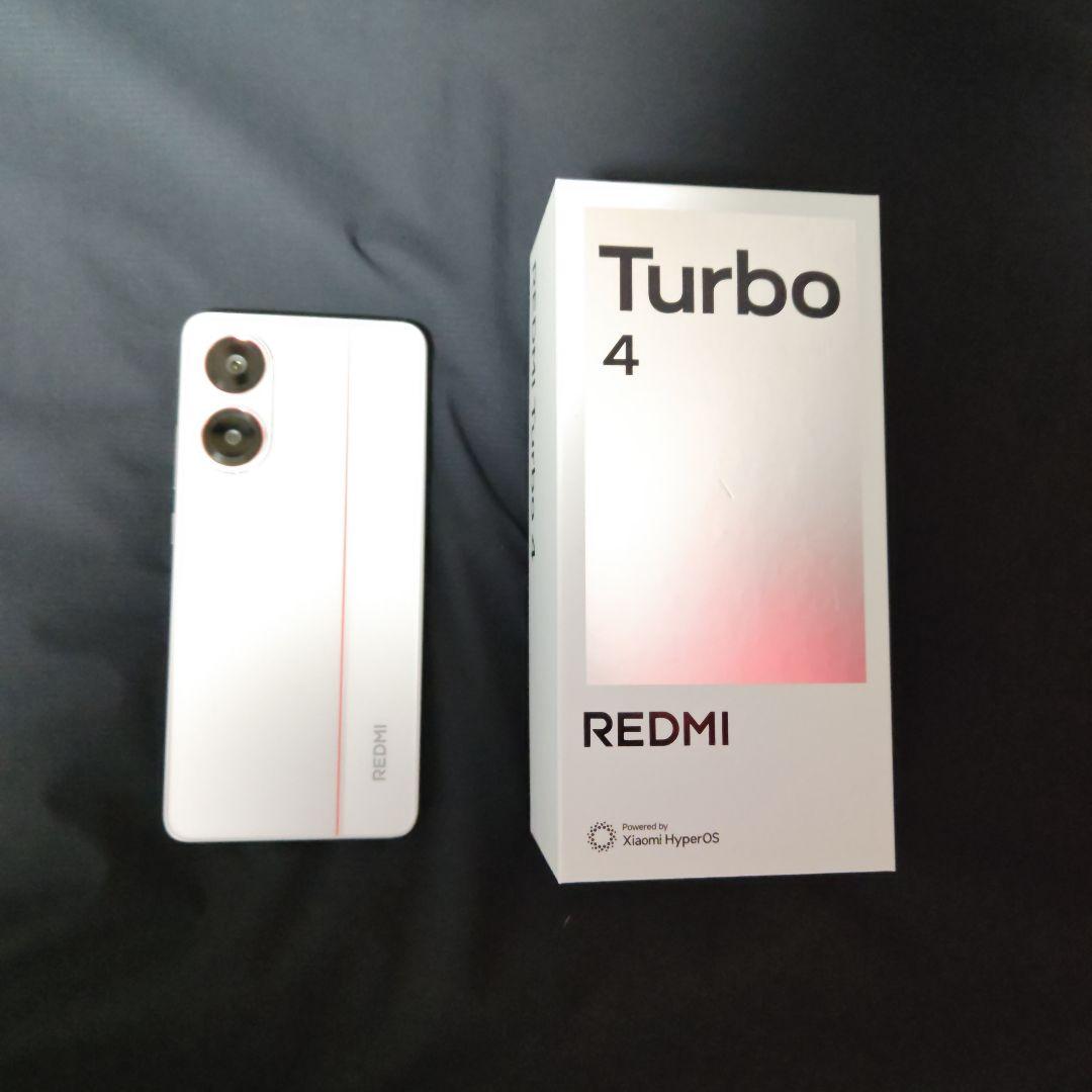 Redmi Turbo 4 ホワイト 16+512GB 中古