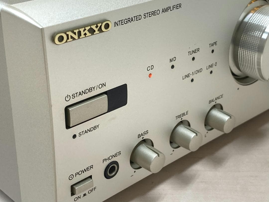★整備済み★ONKYO　A-907X　SPリレー交換済み　上級機　取説　上美品⑥