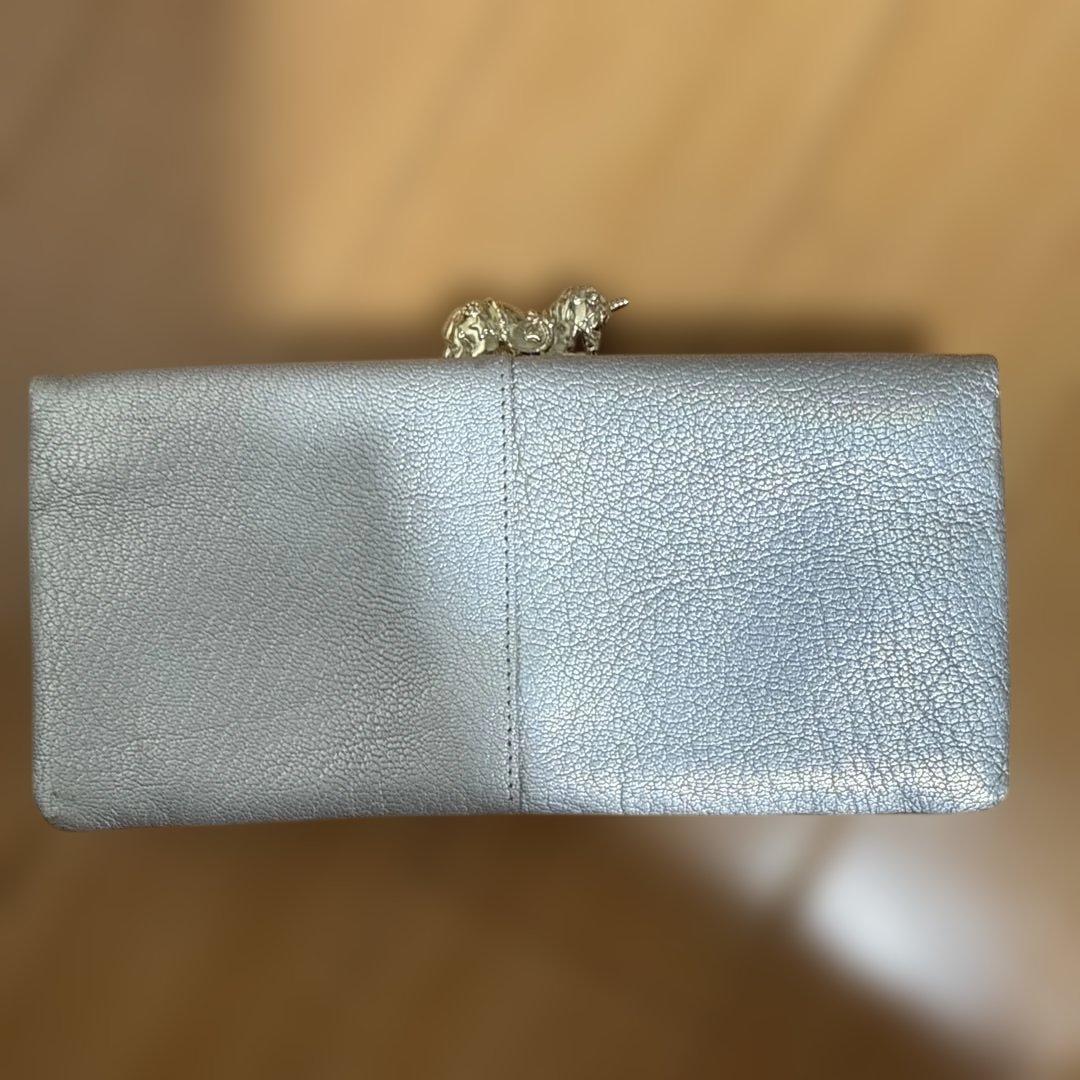 ANNA SUI アナスイ　ファンタジア　長財布　シルバー