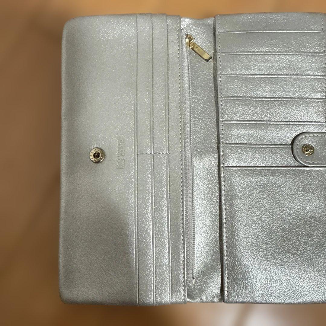 ANNA SUI アナスイ　ファンタジア　長財布　シルバー