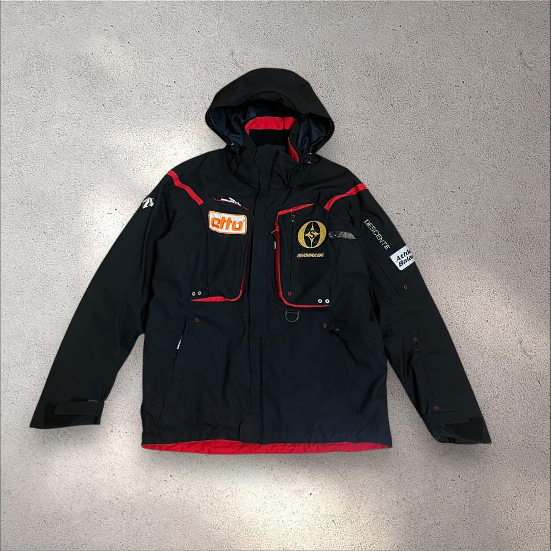 DESCENTE OGASAKA SKI スキーウェア　デサント　ブラック　L