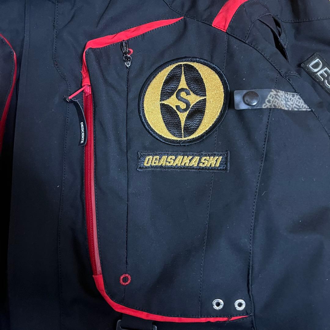 DESCENTE OGASAKA SKI スキーウェア　デサント　ブラック　L