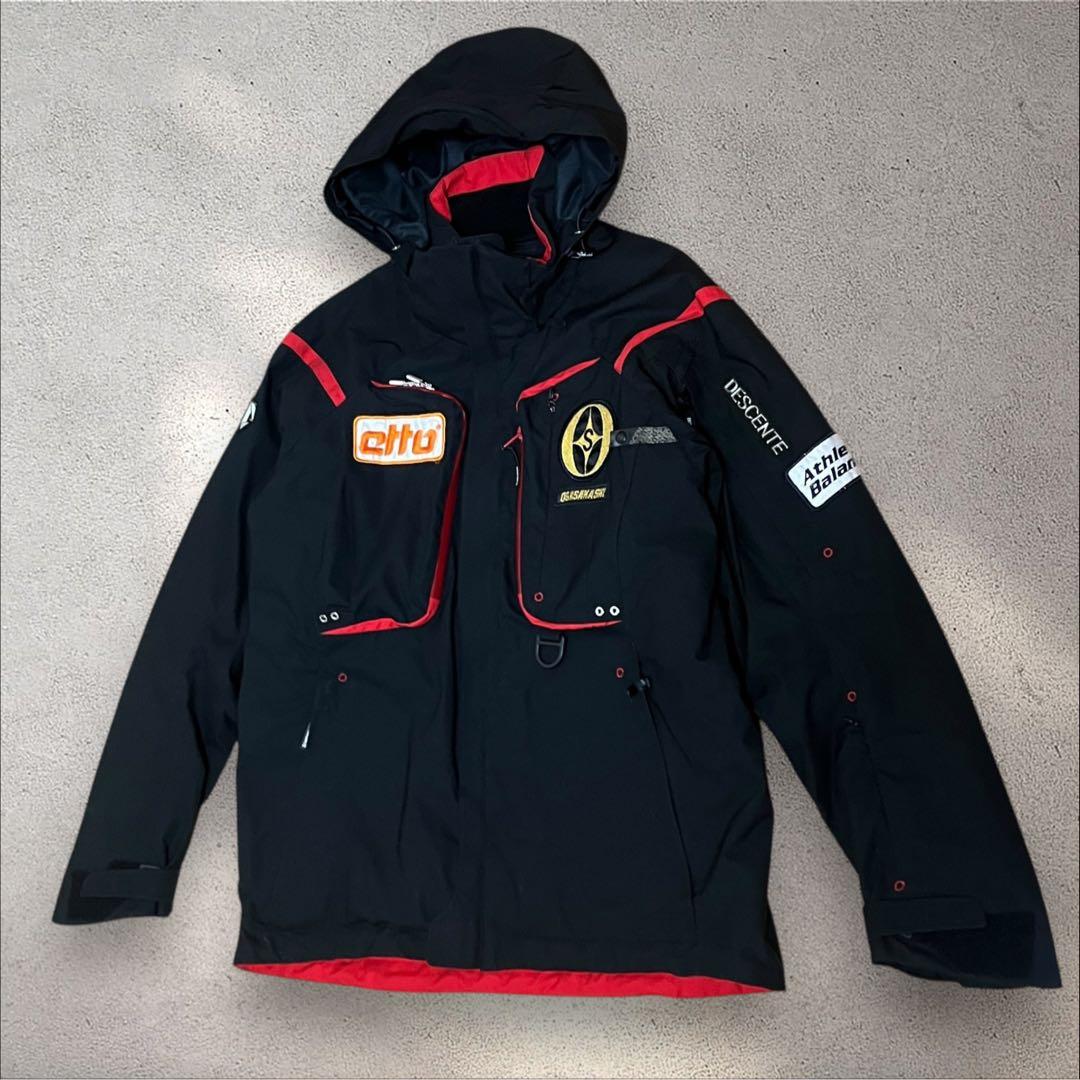 DESCENTE OGASAKA SKI スキーウェア　デサント　ブラック　L