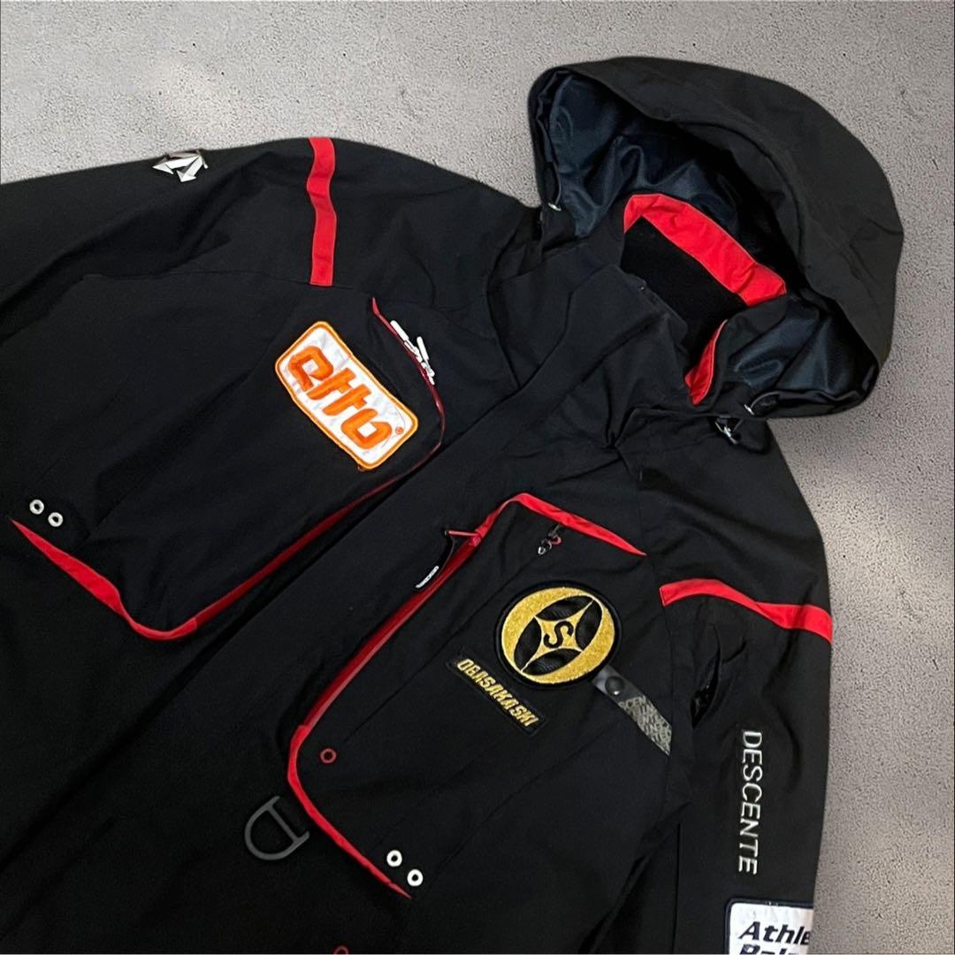 DESCENTE OGASAKA SKI スキーウェア　デサント　ブラック　L