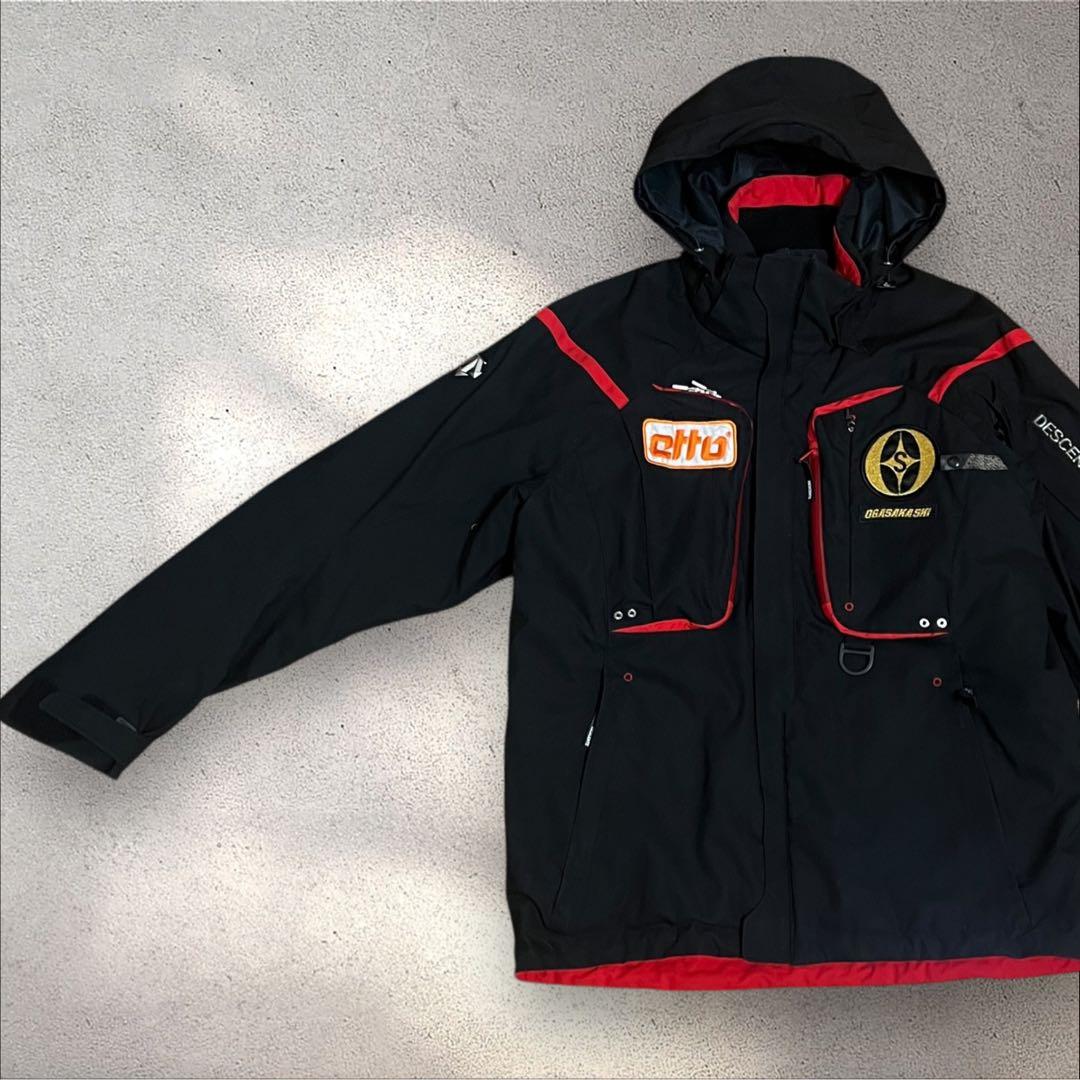 DESCENTE OGASAKA SKI スキーウェア　デサント　ブラック　L