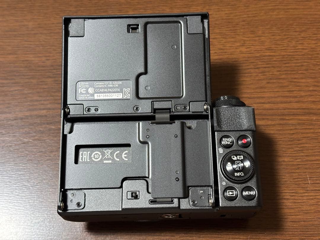 Canon PowerShot G7 X mark II 動作確認済 やや小傷有