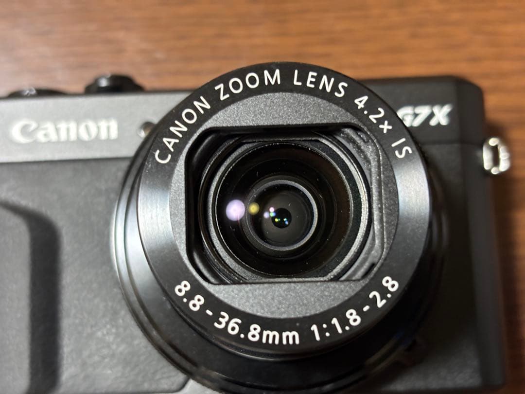 Canon PowerShot G7 X mark II 動作確認済 やや小傷有