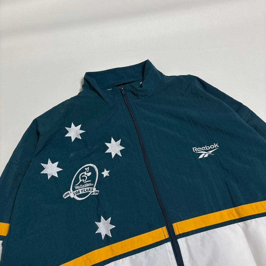 Reebok 1999年 ラグビー オーストラリア代表 ナイロン セットアップ