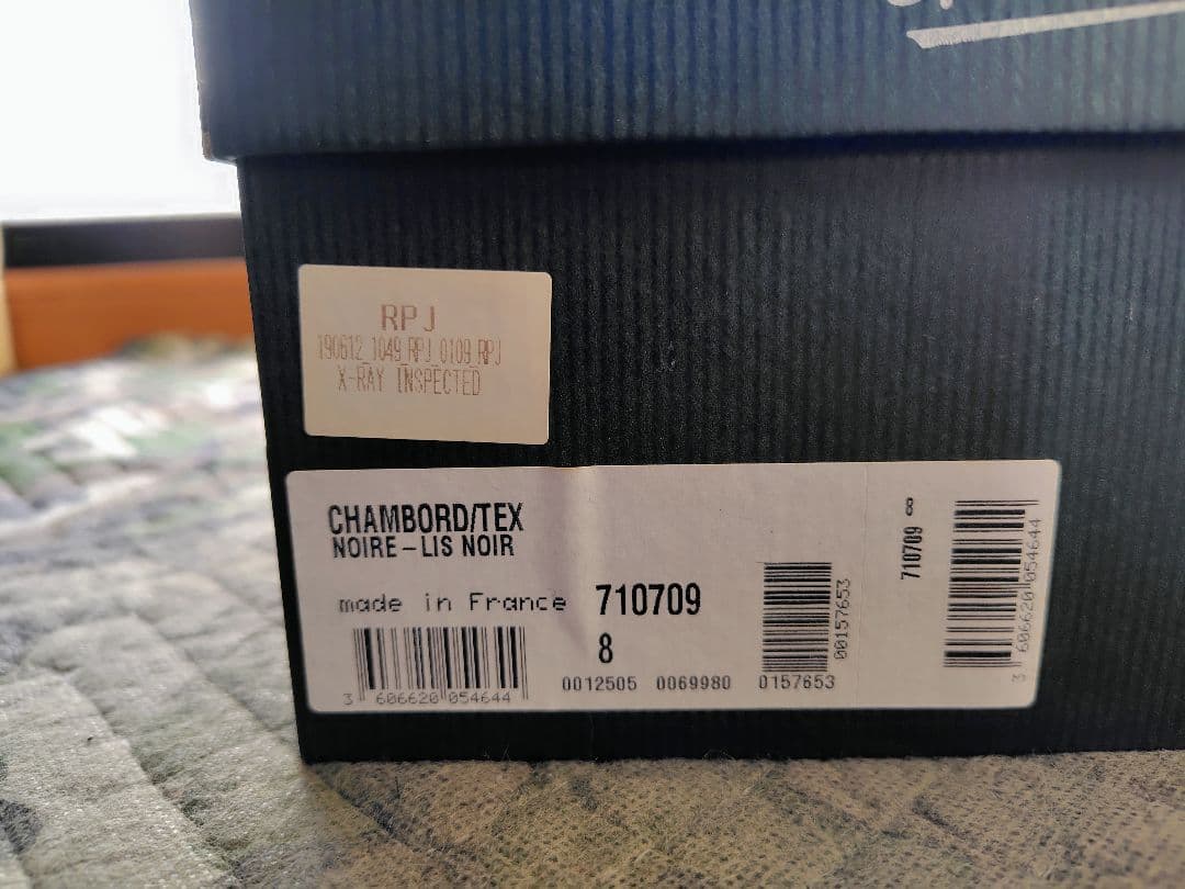 Paraboot CHAMBORD パラブーツ シャンボード 黒 size8