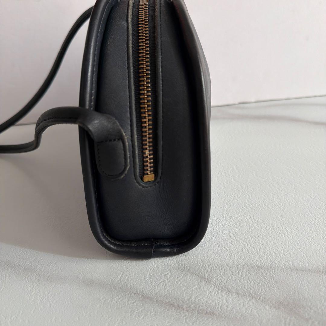 希少 オールドコーチ ショルダーバッグ 9911 OLD COACH ネイビー