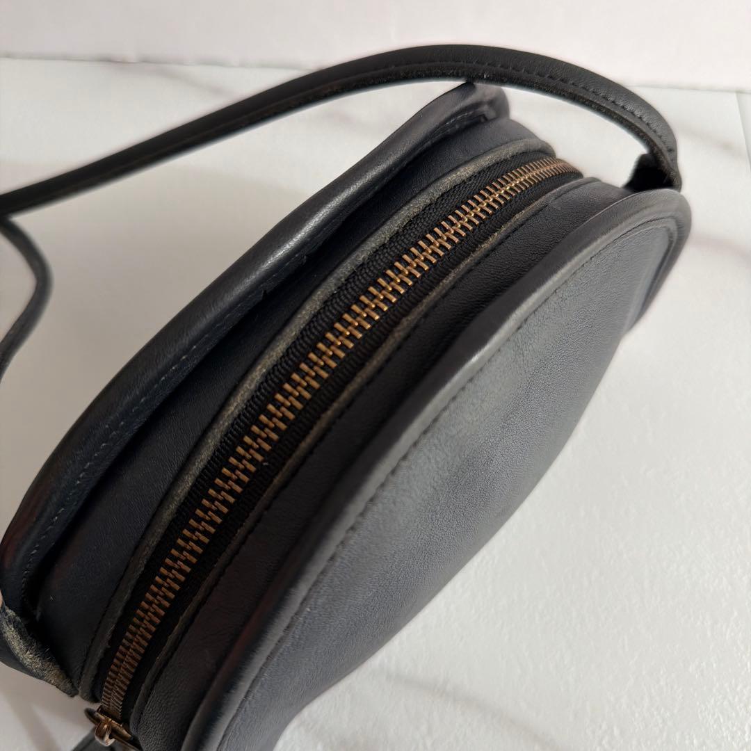 希少 オールドコーチ ショルダーバッグ 9911 OLD COACH ネイビー