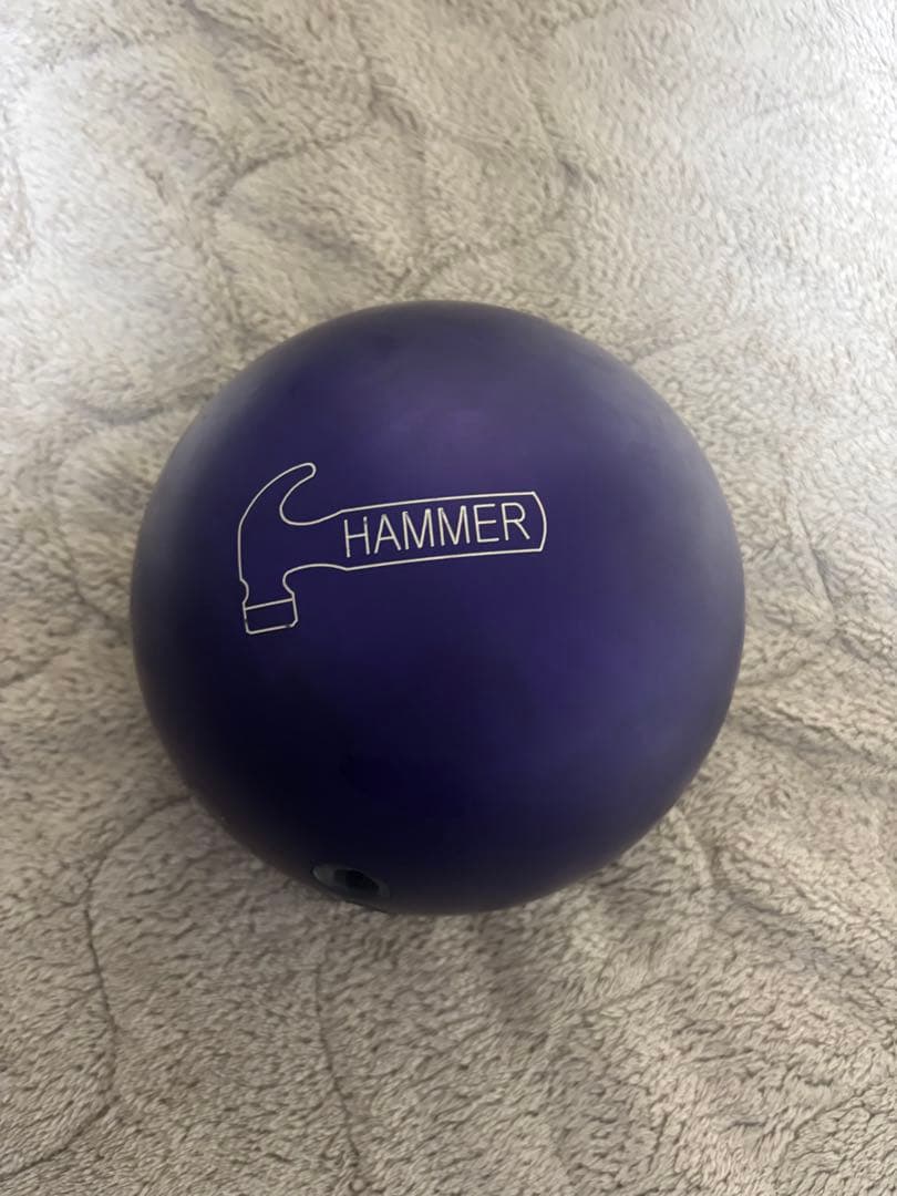 ボウリング　ハンマー　パープルパールウレタン　15