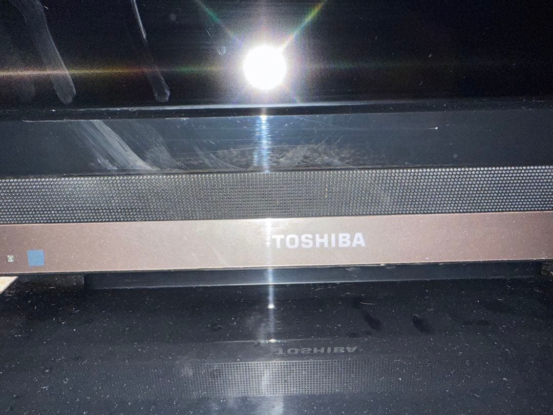 TOSHIBA REGZA テレビ32インチリモコン付き