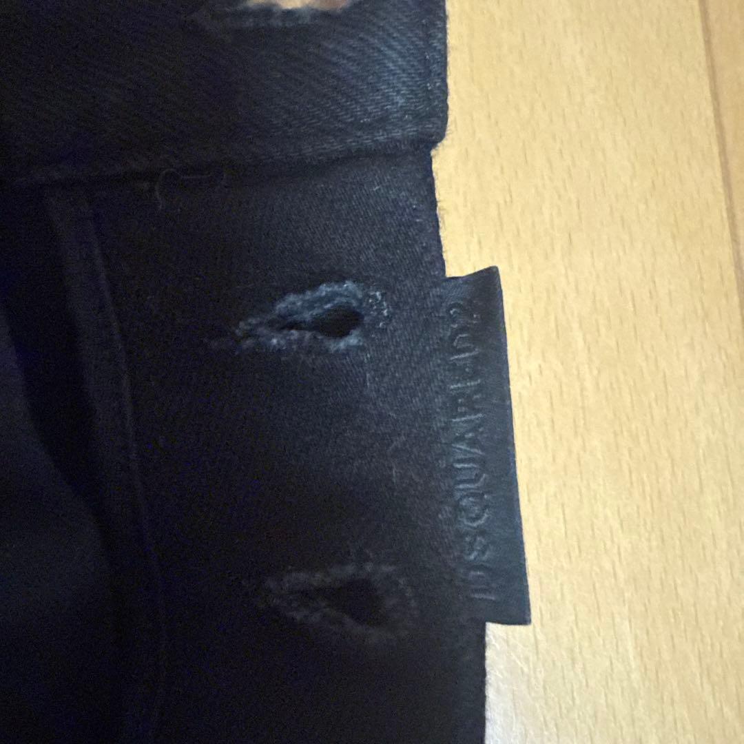 DSQUARED2 ブラック ショートパンツ