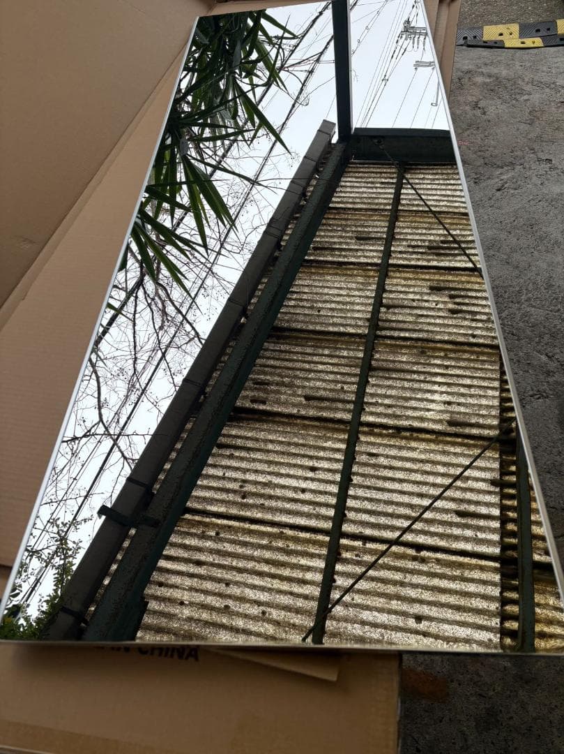 【美品】割れない鏡 60x160cm 2番➕6番