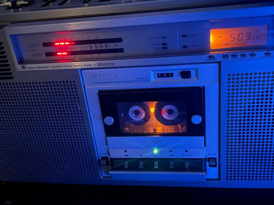 ラジオ・コンポ SONY CFS-D7