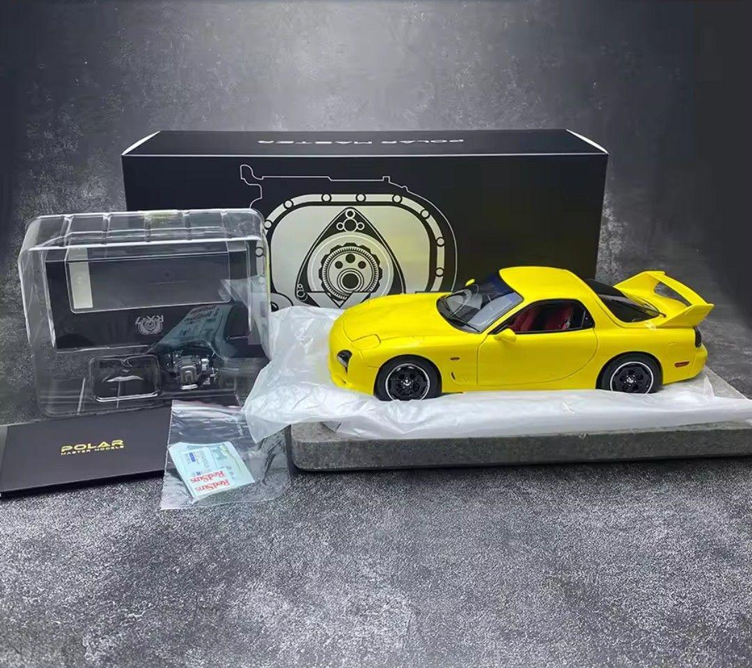 専用品　ポーラーマスター　1/18　RX-7　頭文字D　高橋啓介　マツダスピード