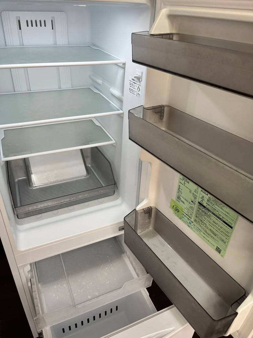 TOSHIBA 東芝　2ドア冷蔵庫 ホワイト　GR-U15BS 2023年式