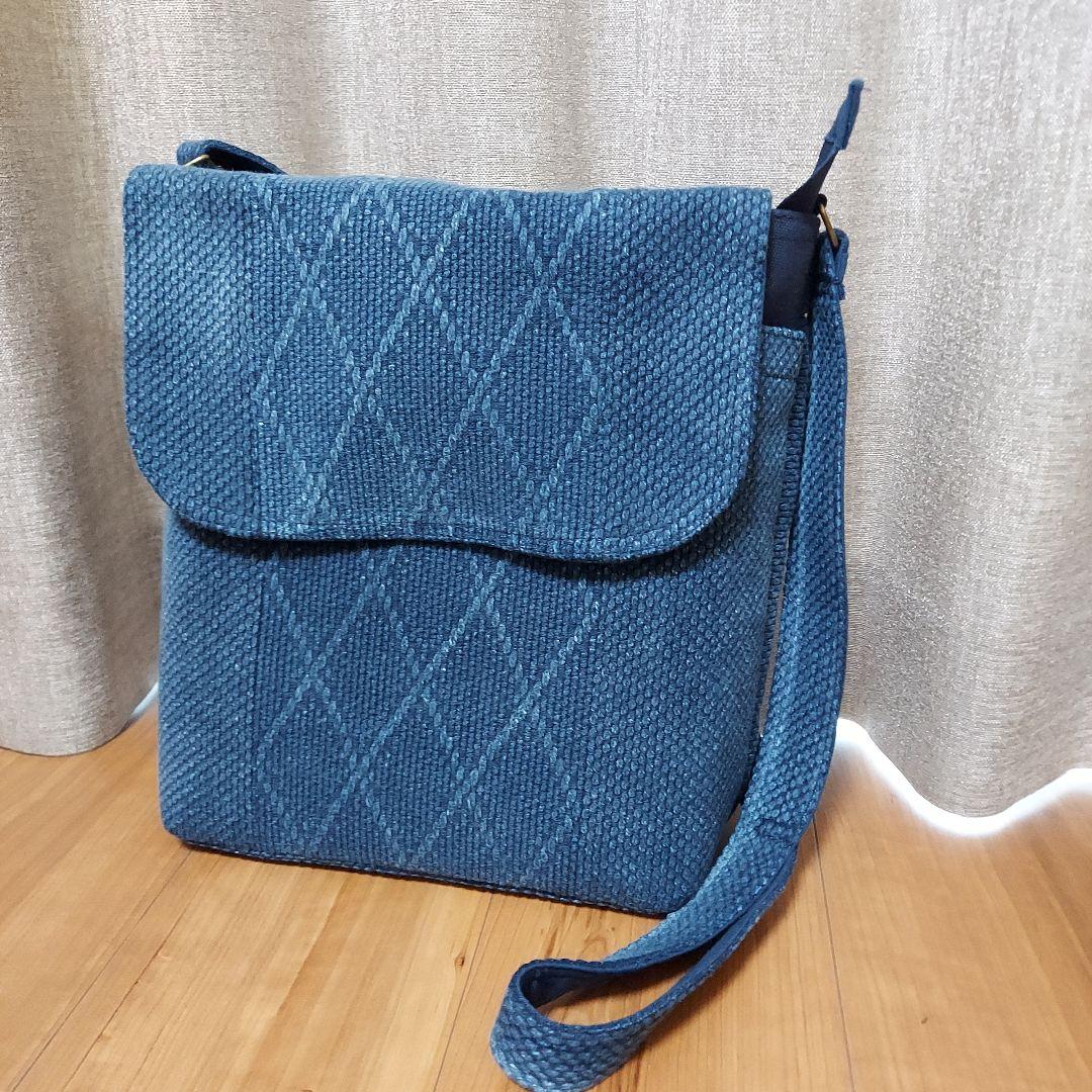 剣道着のサコッシュバッグ (蓋付きマグネットタイプ)