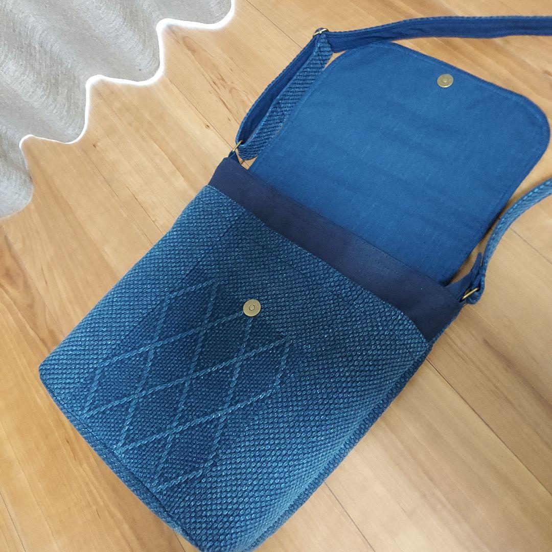 剣道着のサコッシュバッグ (蓋付きマグネットタイプ)