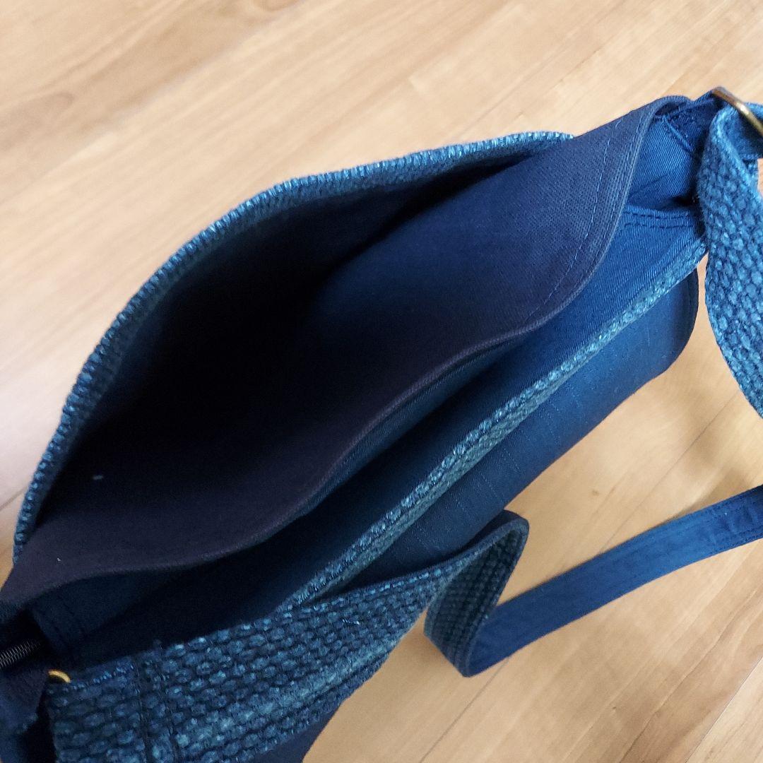 剣道着のサコッシュバッグ (蓋付きマグネットタイプ)