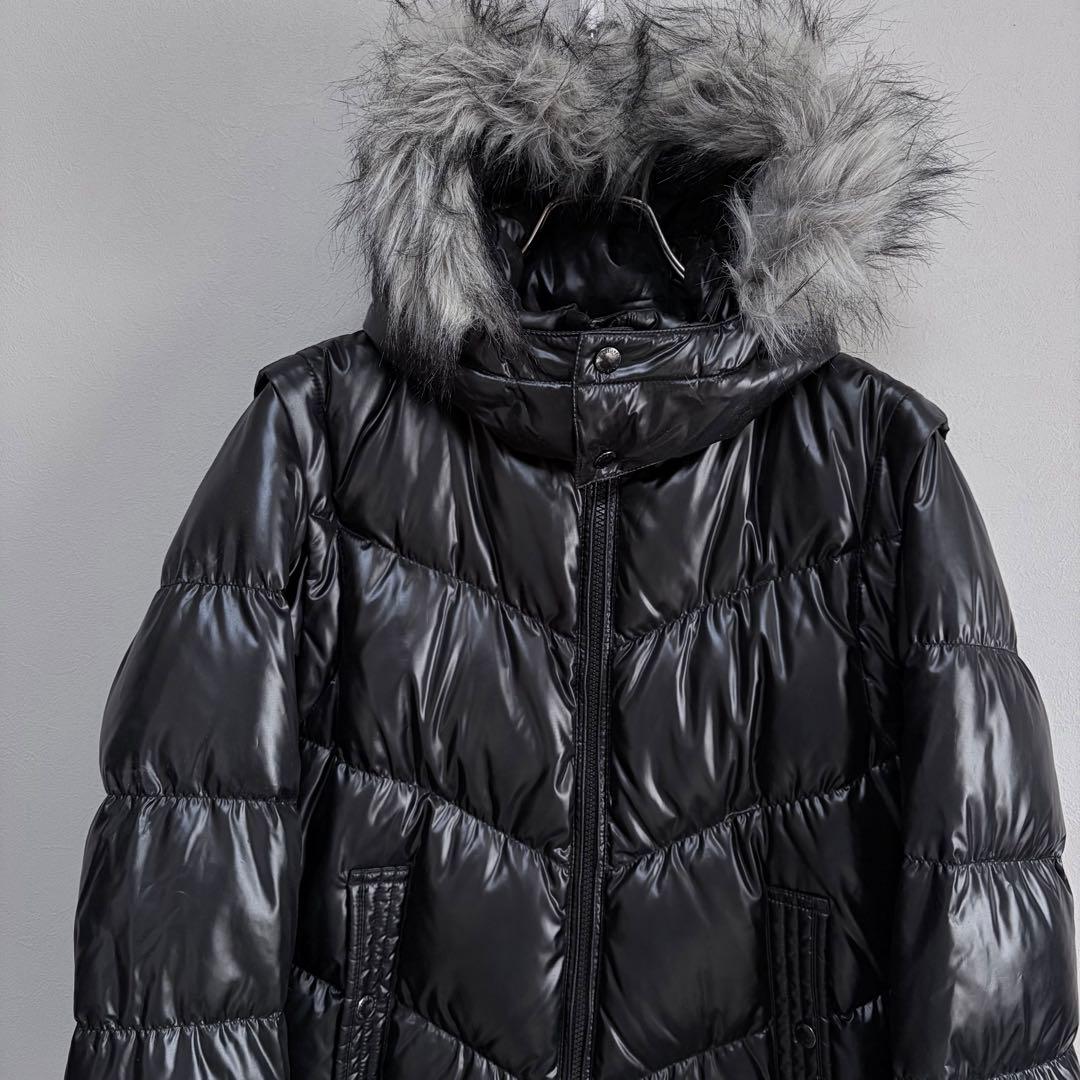 UNIQLO オールドユニクロ 4way プレミアムダウンジャケット 黒 N2B