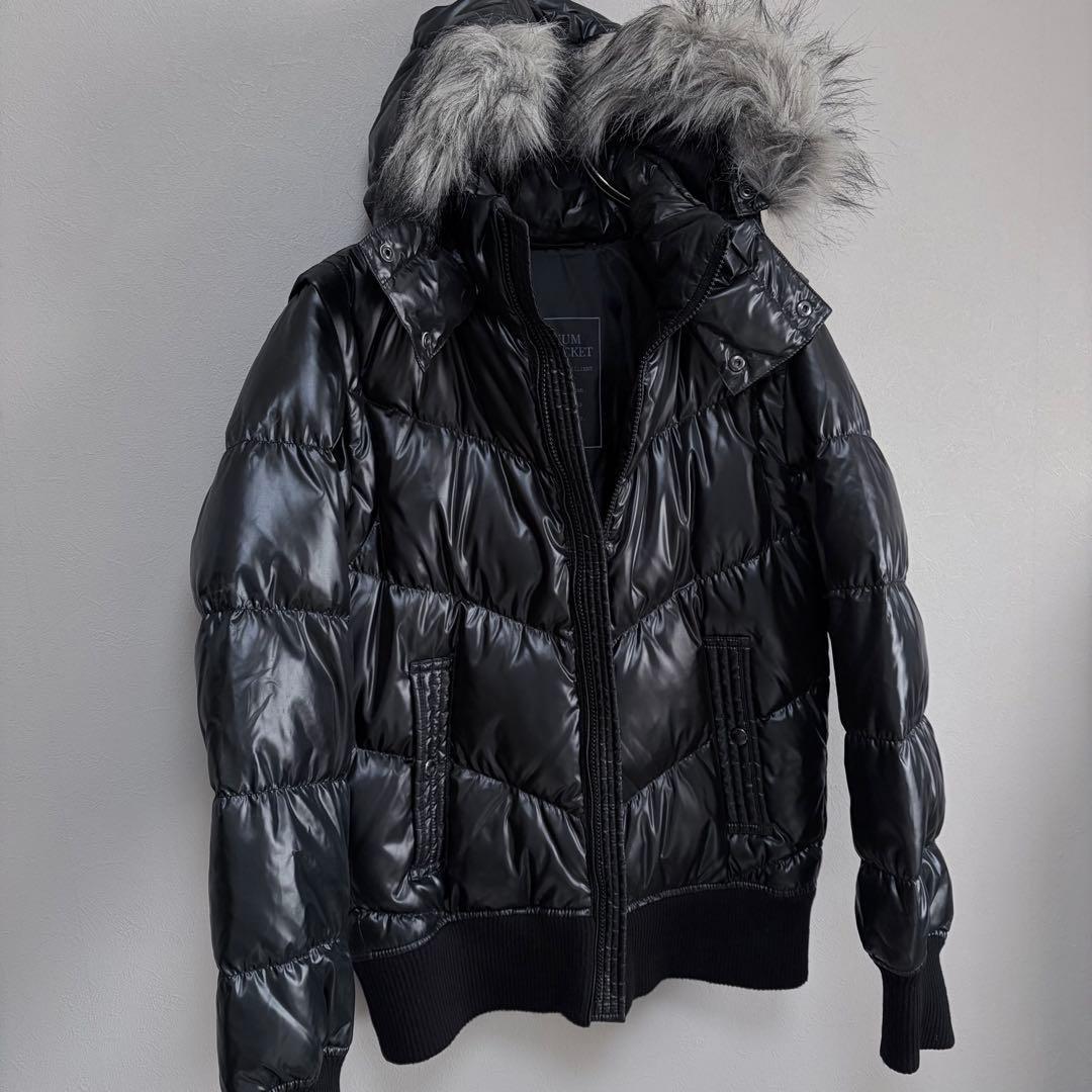 UNIQLO オールドユニクロ 4way プレミアムダウンジャケット 黒 N2B