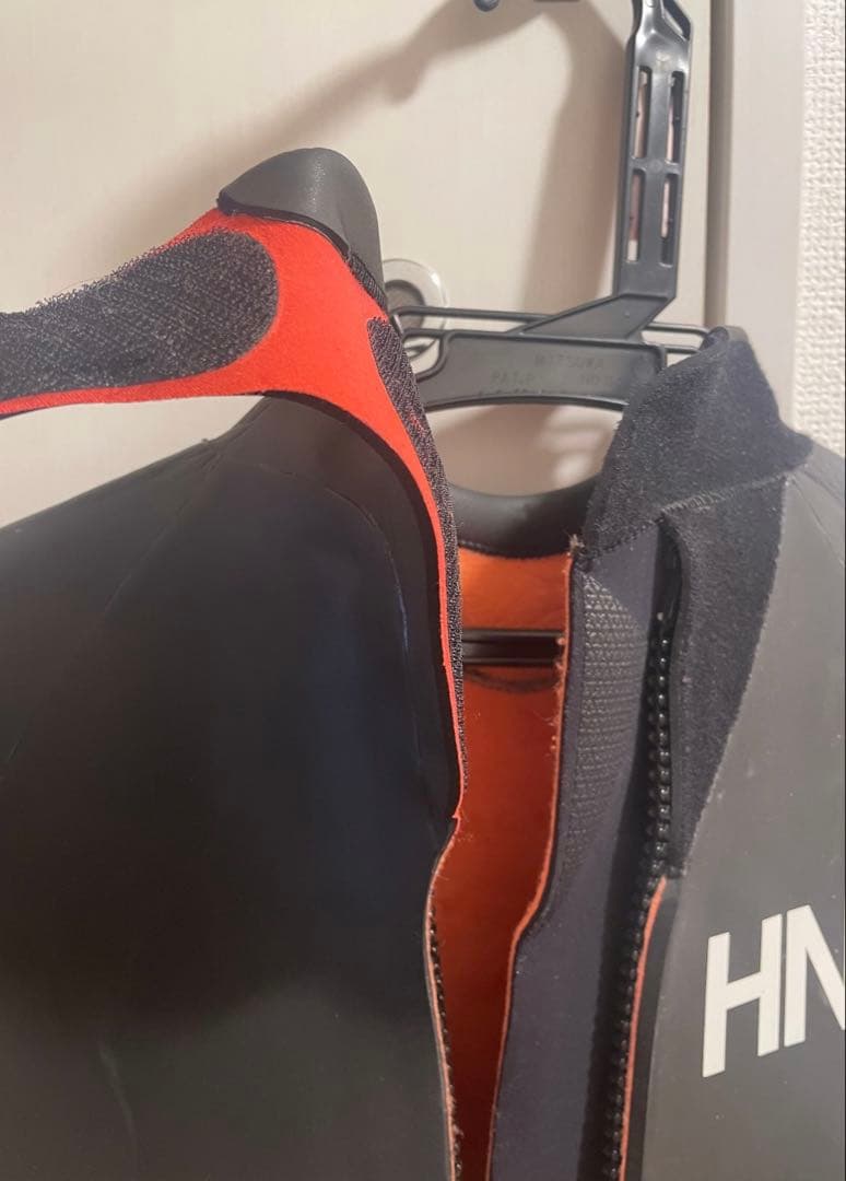 セミドライスーツ 黒 5×3mm オールフラットスキン サーフィン